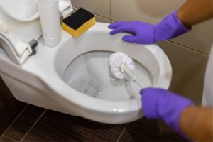 pulizia wc dal fondo nero come toglierlo